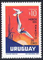 Uruguay 1972 Dionisio Diaz unmounted mint.