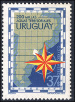 Uruguay 1972 Territorial Waters unmounted mint.