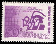 Uruguay 1973 American Tourist Year unmounted mint.