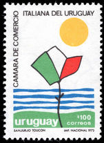 Uruguay 1973 Italian Chamber of Commerce in Uruguay unmounted mint.
