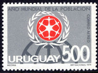 Uruguay 1974 World Population Year unmounted mint.