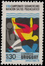 Uruguay 1976 Water Polo unmounted mint.