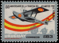 Uruguay 1976 Plus Ultra unmounted mint.