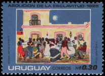 Uruguay 1976 Abolition of Slavery unmounted mint.