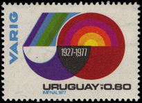 Uruguay 1977 VARIG unmounted mint.