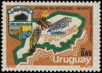 Uruguay 1977 Rio Negro unmounted mint.