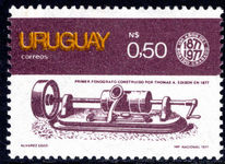 Uruguay 1977 Sound Recording unmounted mint.