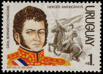 Uruguay 1978 Bernardo O'Higgins unmounted mint.