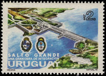 Uruguay 1979 Salto Grande Dam unmounted mint.