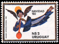 Uruguay 1980 Christmas unmounted mint.