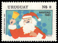 Uruguay 1981 Christmas unmounted mint.