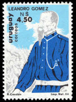 Uruguay 1984 General Leandro Gomez unmounted mint.