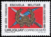 Uruguay 1985 Centenary of Military School unmounted mint.