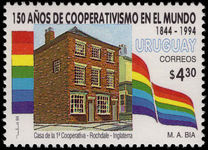 Uruguay 1994 Co-operative Movement unmounted mint.