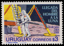Uruguay 1994 First Man on the Moon unmounted mint.