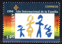 Uruguay 1994 International Year of the Family unmounted mint.