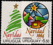 Uruguay 1994 Christmas unmounted mint.