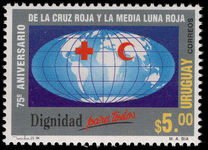 Uruguay 1994 Red Cross unmounted mint.
