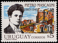 Uruguay 1995 Piero Mascagni unmounted mint.