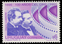 Uruguay 1995 Centenary of Motion Pictures unmounted mint.