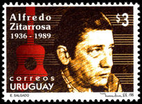 Uruguay 1996 Alfredo Zitarrosa unmounted mint.