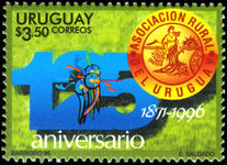 Uruguay 1996 Rural Association unmounted mint.