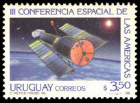 Uruguay 1996 Third Space Conference unmounted mint.