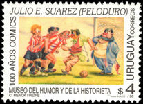 Uruguay 1996 Centenary of Comics unmounted mint.