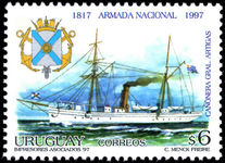 Uruguay 1997 Navy unmounted mint.