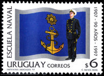 Uruguay 1997 Naval Academy unmounted mint.