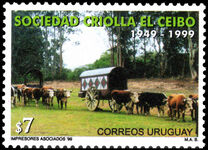 Uruguay 1999 50th Anniversary of El Ceibo unmounted mint.