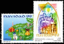 Uruguay 1999 Christmas unmounted mint.
