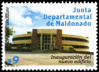 Uruguay 1999 Inauguration of Maldonado Department Council Building unmounted mint.