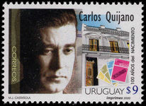 Uruguay 2000 Carlos Quijano unmounted mint.