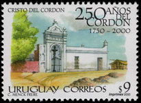 Uruguay 2000 El Cordon unmounted mint.