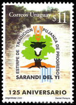 Uruguay 2000 Sarandi Del Yi unmounted mint.