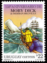 Uruguay 2001 Moby Dick unmounted mint.