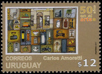 Uruguay 2001 Carlos Amoretti unmounted mint.