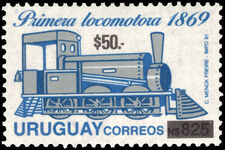 Uruguay 2004 50p on 825p provisional unmounted mint.