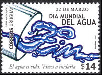 Uruguay 2004 World Water Day unmounted mint.