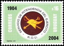 Uruguay 2004 Army Quartermasters unmounted mint.