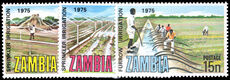 Zambia 1975 Silver Jubilee of International Commission on Irrigation and Drainage unmounted mint.