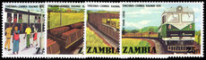 Zambia 1976 Opening of Tanzania-Zambia Railway unmounted mint.