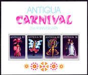 Antigua 1977 Carnival souvenir sheet unmounted mint.