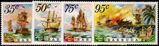 Barbuda 1975 Sea Battles unmounted mint.