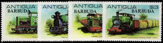 Barbuda 1981 Sugar cane trains unmounted mint.