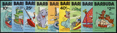 Barbuda 1981 Walt Disney Cartoon Characters unmounted mint.