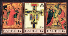 Barbuda 1970 Easter Paintings unmounted mint.