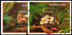 Dominica 1994 Fungi souvenir sheet set unmounted mint.