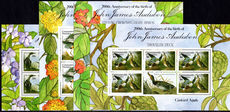 Dominica 1986 Audubon sheetlet set unmounted mint.